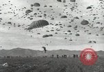 Image of Massive air drop by 187th Airborne Regimental Combat Team Korea, 1951, second 11 stock footage video 65675022693
