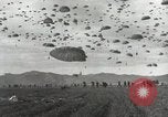 Image of Massive air drop by 187th Airborne Regimental Combat Team Korea, 1951, second 12 stock footage video 65675022693