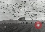 Image of Massive air drop by 187th Airborne Regimental Combat Team Korea, 1951, second 14 stock footage video 65675022693