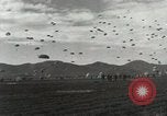 Image of Massive air drop by 187th Airborne Regimental Combat Team Korea, 1951, second 17 stock footage video 65675022693