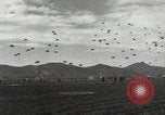 Image of Massive air drop by 187th Airborne Regimental Combat Team Korea, 1951, second 20 stock footage video 65675022693