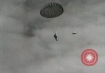 Image of Massive air drop by 187th Airborne Regimental Combat Team Korea, 1951, second 23 stock footage video 65675022693