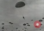 Image of Massive air drop by 187th Airborne Regimental Combat Team Korea, 1951, second 26 stock footage video 65675022693