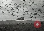 Image of Massive troop drop of 187th Regimental Combat Team Korea, 1951, second 13 stock footage video 65675022701