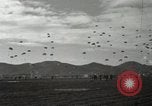 Image of Massive troop drop of 187th Regimental Combat Team Korea, 1951, second 21 stock footage video 65675022701