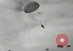 Image of Massive troop drop of 187th Regimental Combat Team Korea, 1951, second 24 stock footage video 65675022701