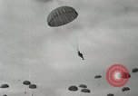 Image of Massive troop drop of 187th Regimental Combat Team Korea, 1951, second 25 stock footage video 65675022701