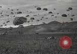 Image of Massive troop drop of 187th Regimental Combat Team Korea, 1951, second 32 stock footage video 65675022701