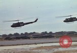 Image of 2nd Battalion of 173rd Airborne Brigade Combat Team Vietnam Bien Hoa Air Base, 1965, second 45 stock footage video 65675022708