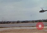 Image of 2nd Battalion of 173rd Airborne Brigade Combat Team Vietnam Bien Hoa Air Base, 1965, second 48 stock footage video 65675022708