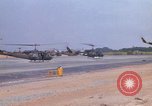 Image of 2nd Battalion of 173rd Airborne Brigade Combat Team Vietnam Bien Hoa Air Base, 1965, second 57 stock footage video 65675022708