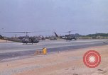 Image of 2nd Battalion of 173rd Airborne Brigade Combat Team Vietnam Bien Hoa Air Base, 1965, second 58 stock footage video 65675022708