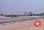 Image of 2nd Battalion of 173rd Airborne Brigade Combat Team Vietnam Bien Hoa Air Base, 1965, second 59 stock footage video 65675022708