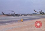 Image of 2nd Battalion of 173rd Airborne Brigade Combat Team Vietnam Bien Hoa Air Base, 1965, second 62 stock footage video 65675022708