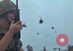 Image of 2nd Battalion of 173rd Airborne Brigade Combat Team Vietnam, 1965, second 32 stock footage video 65675022709