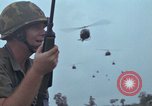 Image of 2nd Battalion of 173rd Airborne Brigade Combat Team Vietnam, 1965, second 33 stock footage video 65675022709
