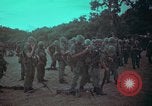 Image of 1st Battalion of 173rd Airborne Brigade Combat Team Vietnam, 1965, second 16 stock footage video 65675022710
