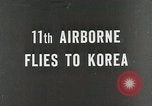 Image of 187th Regiment of 11th Airborne Division South Korea, 1950, second 1 stock footage video 65675022717