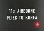 Image of 187th Regiment of 11th Airborne Division South Korea, 1950, second 4 stock footage video 65675022717