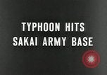 Standbild Tropical Typhoon Japan, 1950, aus Sekunde 5 historischem Filmmaterial Videoclip 65675022719