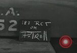 Standbild 187 Airborne Regimental Combat Team Munsan-ni Korea, 1950, aus Sekunde 8 historischem Filmmaterial Videoclip 65675022720