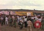 Image of 173rd Airborne Brigade Vietnam Bien Hoa Air Base, 1965, second 36 stock footage video 65675022736