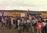 Image of 173rd Airborne Brigade Vietnam Bien Hoa Air Base, 1965, second 41 stock footage video 65675022736