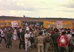 Image of 173rd Airborne Brigade Vietnam Bien Hoa Air Base, 1965, second 43 stock footage video 65675022736