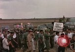 Image of 173rd Airborne Brigade Vietnam Bien Hoa Air Base, 1965, second 51 stock footage video 65675022736