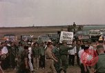 Image of 173rd Airborne Brigade Vietnam Bien Hoa Air Base, 1965, second 52 stock footage video 65675022736