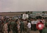 Image of 173rd Airborne Brigade Vietnam Bien Hoa Air Base, 1965, second 53 stock footage video 65675022736