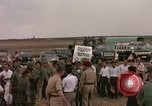 Image of 173rd Airborne Brigade Vietnam Bien Hoa Air Base, 1965, second 54 stock footage video 65675022736