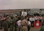 Image of 173rd Airborne Brigade Vietnam Bien Hoa Air Base, 1965, second 55 stock footage video 65675022736