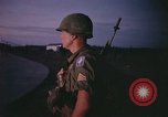Image of 173rd Airborne Brigade troops Vietnam Bien Hoa Air Base, 1965, second 54 stock footage video 65675022737