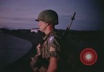 Image of 173rd Airborne Brigade troops Vietnam Bien Hoa Air Base, 1965, second 58 stock footage video 65675022737