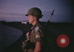 Image of 173rd Airborne Brigade troops Vietnam Bien Hoa Air Base, 1965, second 59 stock footage video 65675022737