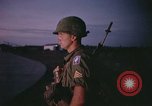 Image of 173rd Airborne Brigade troops Vietnam Bien Hoa Air Base, 1965, second 60 stock footage video 65675022737
