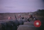 Image of 173rd Airborne Brigade troops Vietnam Bien Hoa Air Base, 1965, second 62 stock footage video 65675022737