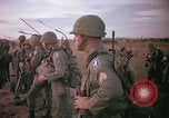 Image of 173rd Airborne Brigade troops Vietnam Bien Hoa Air Base, 1965, second 7 stock footage video 65675022738