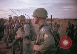 Image of 173rd Airborne Brigade troops Vietnam Bien Hoa Air Base, 1965, second 10 stock footage video 65675022738