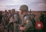 Image of 173rd Airborne Brigade troops Vietnam Bien Hoa Air Base, 1965, second 11 stock footage video 65675022738