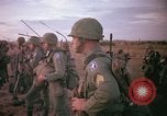 Image of 173rd Airborne Brigade troops Vietnam Bien Hoa Air Base, 1965, second 13 stock footage video 65675022738