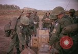 Image of 173rd Airborne Brigade troops Vietnam Bien Hoa Air Base, 1965, second 19 stock footage video 65675022738