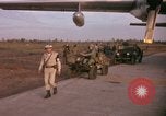Image of 173rd Airborne Brigade troops Vietnam Bien Hoa Air Base, 1965, second 24 stock footage video 65675022738