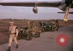 Image of 173rd Airborne Brigade troops Vietnam Bien Hoa Air Base, 1965, second 25 stock footage video 65675022738