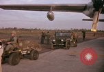 Image of 173rd Airborne Brigade troops Vietnam Bien Hoa Air Base, 1965, second 26 stock footage video 65675022738