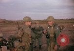 Image of 173rd Airborne Brigade troops Vietnam Bien Hoa Air Base, 1965, second 31 stock footage video 65675022738