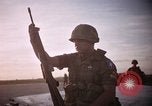 Image of 173rd Airborne Brigade troops Vietnam Bien Hoa Air Base, 1965, second 35 stock footage video 65675022738