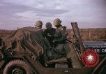 Image of 173rd Airborne Brigade troops Vietnam Bien Hoa Air Base, 1965, second 51 stock footage video 65675022738