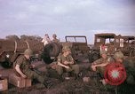 Image of 173rd Airborne Brigade troops Vietnam Bien Hoa Air Base, 1965, second 58 stock footage video 65675022738